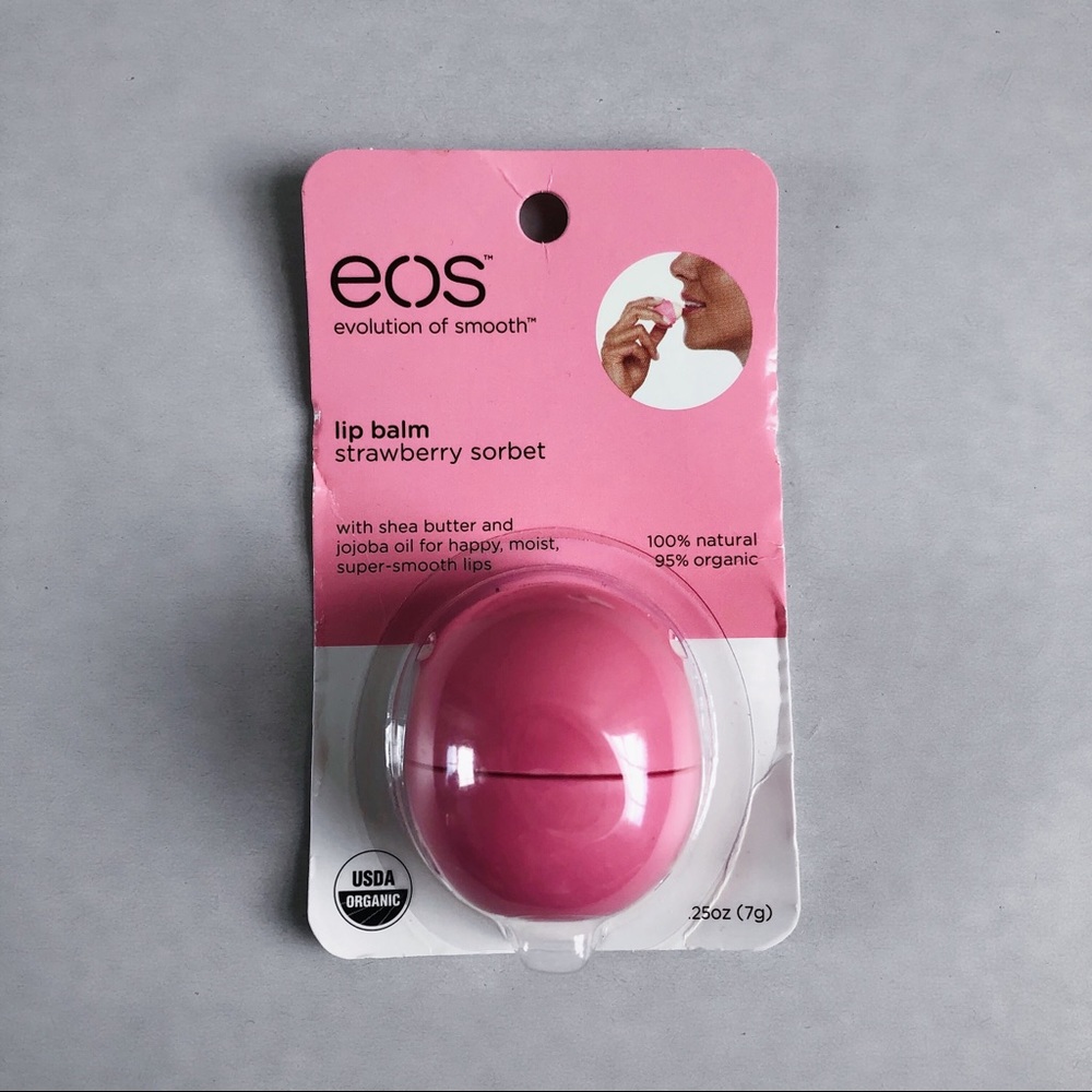 Pink EOS Lip Balm